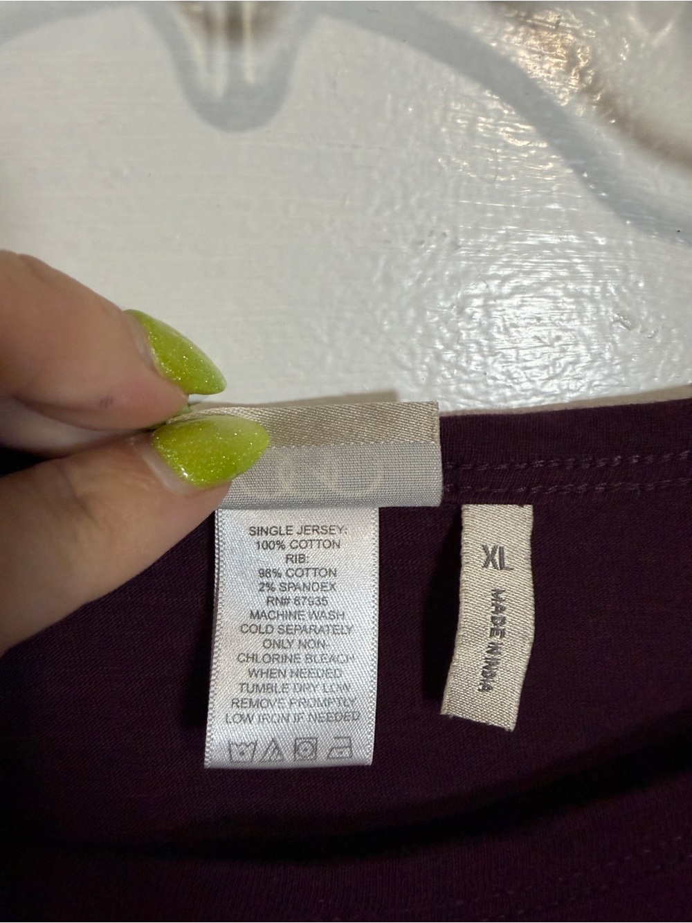 LOGO Lori Goldstein Long Sleeve Tunic Top Bundle Plum Purple & Gray Flowy XL - Picture 16 of 17